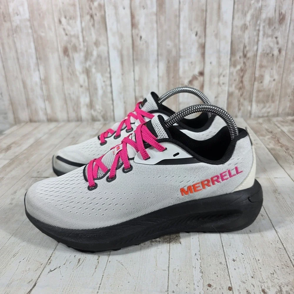 Merrell Antora 3 Womens‎ Trail Running Shoes White Black Pink J068230 Size 7.5